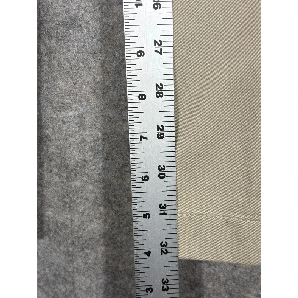 Brooks‎ Brothers Advantage Chino Pants Mens W36 L30 Beige Casual Trousers